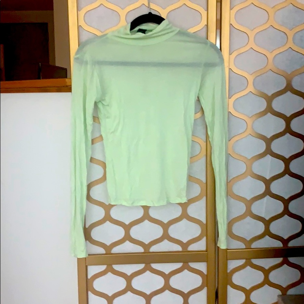Light Green Turtleneck